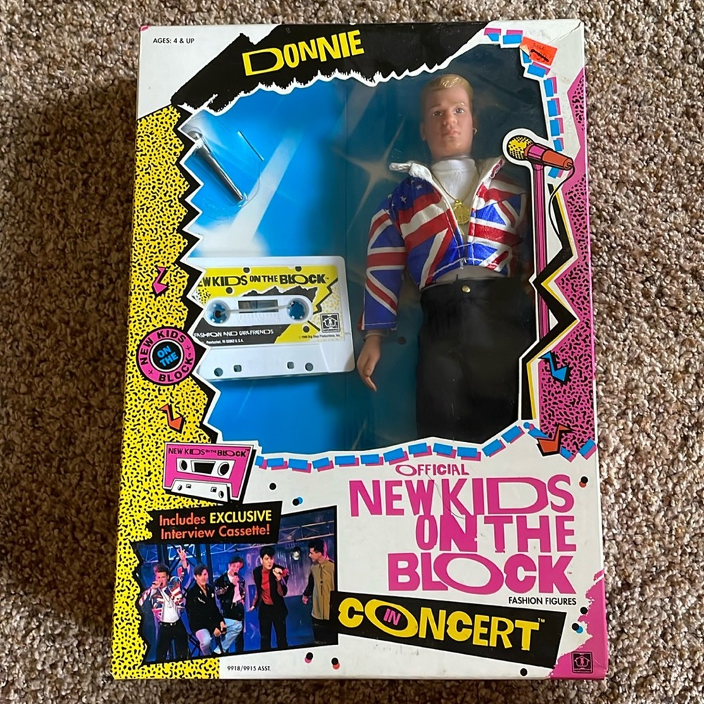 NKOTB Donnie Wahlberg Doll